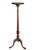 1970s Mid Century Mahogany Pedestal Drink/ Plant Stand For Sale - Image 4 of 10