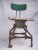 Vintage Draftsman's Chair from Toledo, in Worn conditions. Designed 1950 to 1959 This piece is attributed to the mentioned...