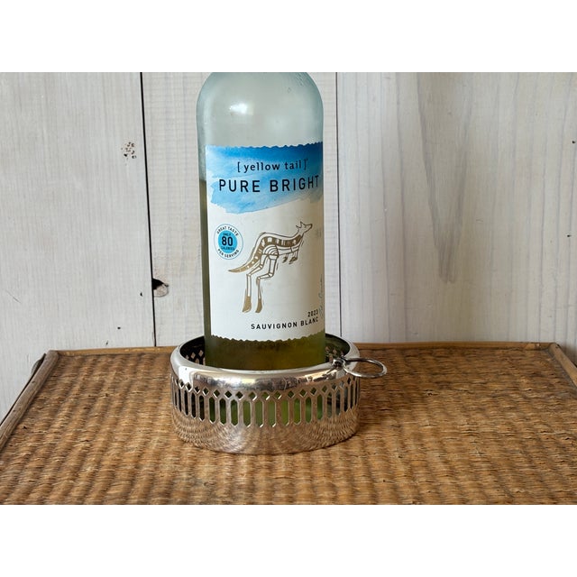 Mid 20th Century Mid-Century Modern Bellini Silver Plate Champagne Coaster For Sale - Image 4 of 8