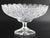 Traditional Vintage Bohemian Czech Cut Crystal Footed Centerpiece, Large Brilliant & Heavy For Sale - Image 3 of 11