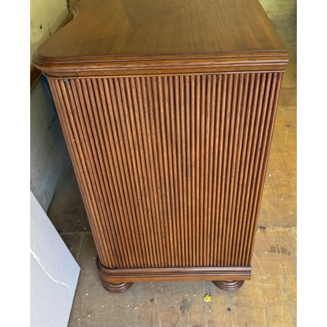 Wood Jonathan Charles William Yeoward Belleville Buffet Cabinet- Grey Fruitwood Finish For Sale - Image 7 of 12
