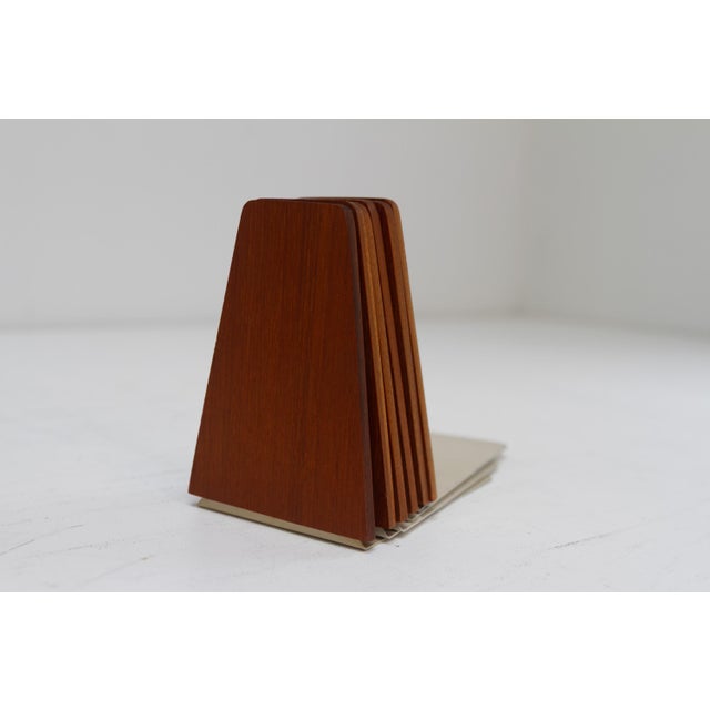 Mid-Century Teak Bookends by Kai Kristiansen for FM, 1960s, Set of 6 For Sale - Image 14 of 18
