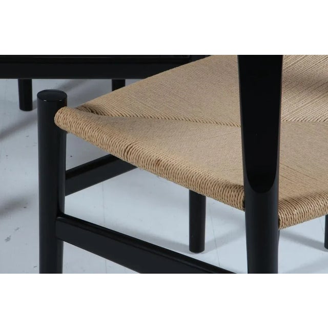 PP68 Armchairs attributed to Hans J. Wegner for PP Møbler, Denmark, 2010s, Set of 6 For Sale - Image 9 of 12