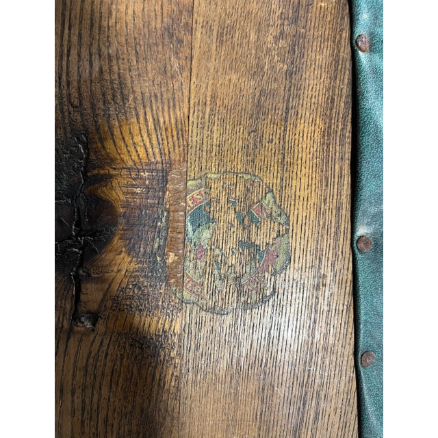 Lakeside Craft Shops Mission Oak Arts & Crafts Footstool, Circa 1900 For Sale - Image 9 of 10