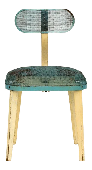 Metal Mesh Chair in the Manner of Jean Prouve