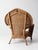 Vintage Wicker Armchair For Sale - Image 4 of 18