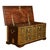 Antique Zanzibar Omani Teak & Brass Stud & Copper Clad Dowry Chest For Sale - Image 4 of 15