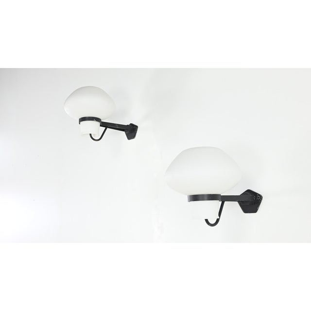 GA9 Wall Lights by Erik Gunnar Asplund for Asea, Sweden, 1940s, Set of 2 For Sale - Image 15 of 18