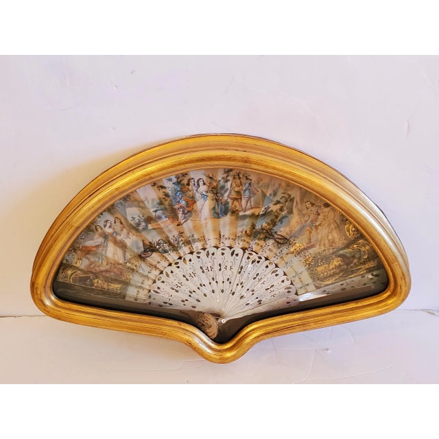 Framed 19th Century Guatemalan Fan For Sale - Image 12 of 12