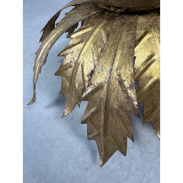 Vintage Sunburst Ceiling Lamp For Sale - Image 5 of 7