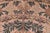 1990s Floral 1990's Pak-Persian Tan/Green Wool Round Rug- 8'2'' X 8'2'' For Sale - Image 5 of 9