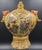 Grand 14" Jeweled Japanese Satsuma Moriage Lidded Urn - Immortal Koi Handles For Sale - Image 18 of 18