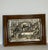 Silver 1940s Spanish Last Supper Basrelief Silverplate Embossed Framed For Sale - Image 8 of 9