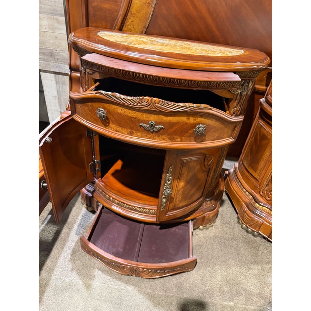 Aico Amini "Cortina" Nightstand For Sale - Image 4 of 5