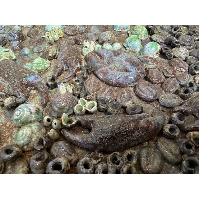 Ceramic Maritime Relief in Ceramic, 1970s For Sale - Image 7 of 12