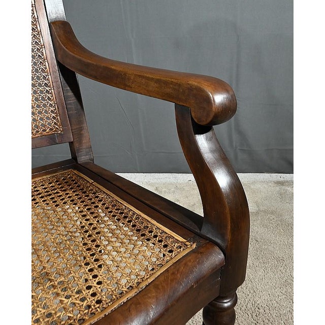 Louis Philippe Style Hairdressers Armchair in Beech, Early 20th Century For Sale - Image 10 of 18