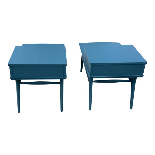 Mersman Newly Lacquered Mersman Side Tables For Sale - Image 4 of 8