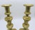Vintage Brass Candlesticks -- a Pair For Sale - Image 4 of 7