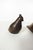 Mid-Century Modern Duncan Modern MCM Set of 2 Ceramic Mold Brown Quail Figurines Pottery Hen & Chick For Sale - Image 3 of 9