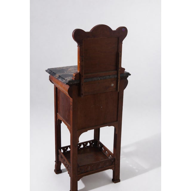 Art Nouveau Bedside Tables by Vittorio Valabrega, 1900, Set of 2 For Sale - Image 9 of 13