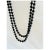 1920s 72" French Jet Bead Flapper Necklace For Sale - Image 4 of 9