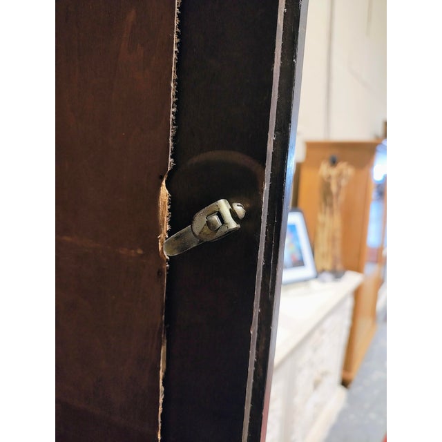 Late 1800s Victorian Etched Glass Hutch For Sale - Image 16 of 16