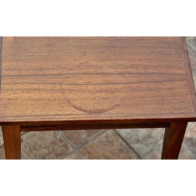 Danish Wooden Nesting Tables, Set of 3 For Sale - Image 9 of 18