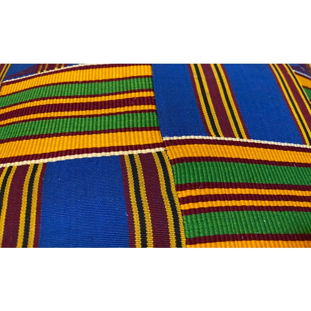 Vintage African Design Sherma Turkish Cotton Pillow For Sale In Washington DC - Image 6 of 8
