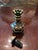 Mid 19th Century Antique Moser Bohemian Glass Emerald Green Perfume Bottle For Sale - Image 5 of 12