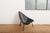 Tripod Easy Chair in Black Tubular Steel and Black Fiberglass Seat Shell by Ed Mérat for Unbekannt, 1958 For Sale - Image 13 of 14
