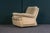 Mid-Century Beige Fabric Chair For Sale - Image 3 of 18