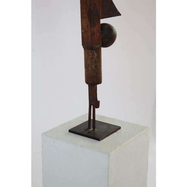 Edwin Neyer, Untitled Iron Stele, 1973, Iron For Sale - Image 6 of 17