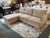 Design Plus Gallery presents Chaise Lounge Sectional from C & L Design. The sectional has a taupe tone of woven twill...