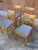 Brown Art Deco Dining Chairs, 1940s, Set of 4 For Sale - Image 8 of 16