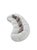 Contemporary Mi-24209 Big Cloud 141" Oversized Curved Boucle Sectional Sofa - Soft Fur White For Sale - Image 3 of 8