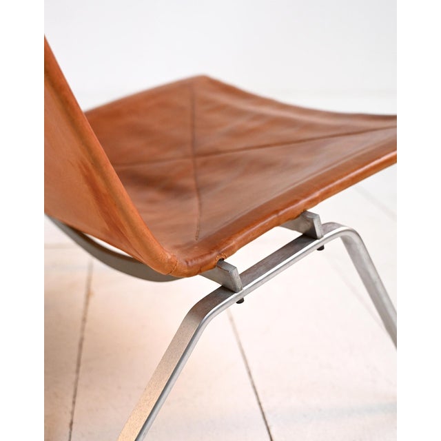 Brown Model PK22 Armchairs by Poul Kjærholm for E. Kold Christensen, 1950s, Set of 2 For Sale - Image 8 of 15