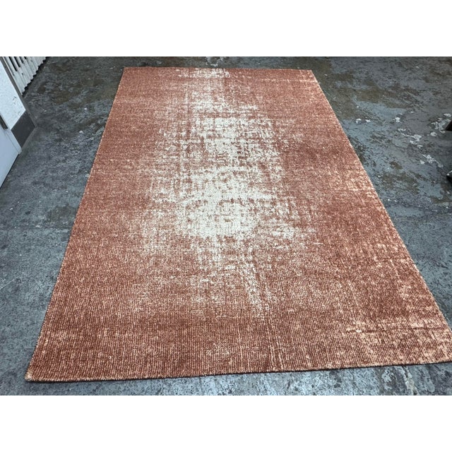 Burnt Umber 6ft × 8ft 11in West Elm Sonata Rug in Burnt Umber For Sale - Image 8 of 12