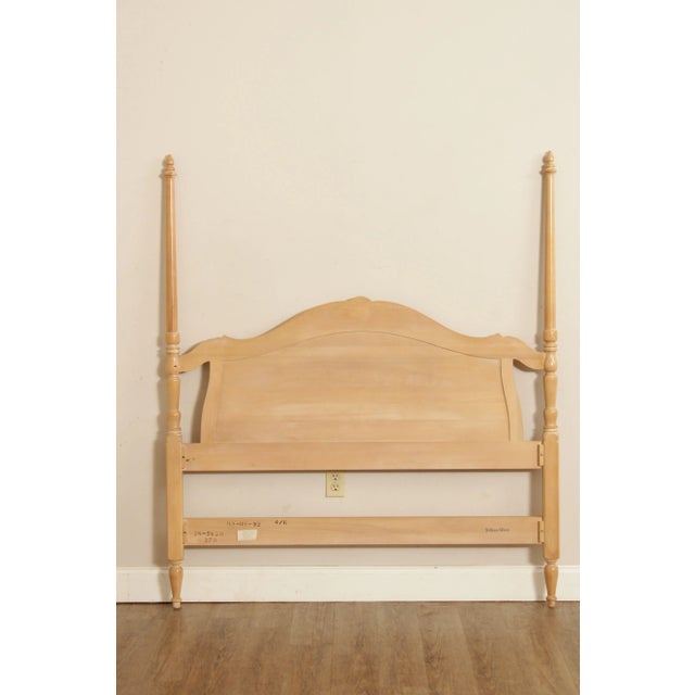 1990s Ethan Allen Country French Full Size Poster Headboard For Sale - Image 12 of 13