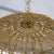 2010s Monumental Wrought Brass Wire Pendant For Sale - Image 5 of 9