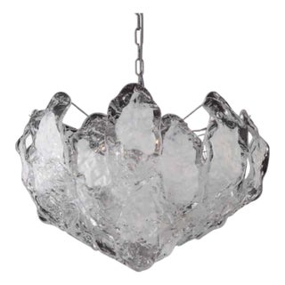 21st Century Curved Leaves Chandelier by Fabio LTD For Sale