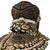 Embrace the striking beauty and cultural significance of the Kuba Mask Bwoom Royal Helmet from Congo. Adorned with...