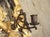 Pair of Italian Giltwood and Ebonized Louis XVI Style Lyre Form Sconces, 1950s For Sale - Image 14 of 18