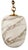 Vintage Italian Glass Italian Handblown Faux Alabaster Glass Pendant Light With Brass Chain & Fittings – 9" X 11" Glass Shade For Sale - Image 4 of 16