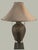 Table lamp by Tyndale of Chicago, manufactured for the Frederick Cooper studio. Large statement piece The Tyndale mark...