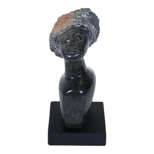 Modern African Shona Stone Sculpture by N. Masakwa