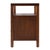 Wood Nora 28 in. W Rectangular 2 Drawer Wide Nightstand with Open Shelf, Walnut For Sale - Image 7 of 11