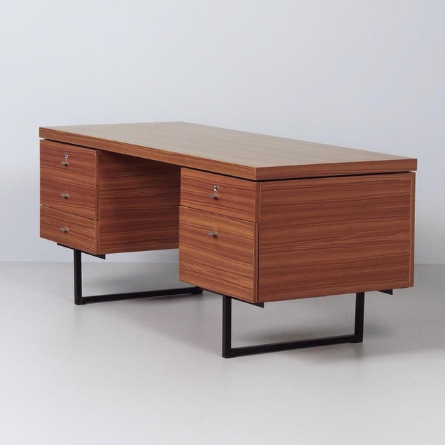 1960s Vintage Desk by Pierre Guariche for Meurop, 1960 For Sale - Image 5 of 12