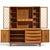 John Widdicomb Mid Century Walnut and Brass Credenza With Hutch For Sale - Image 13 of 14