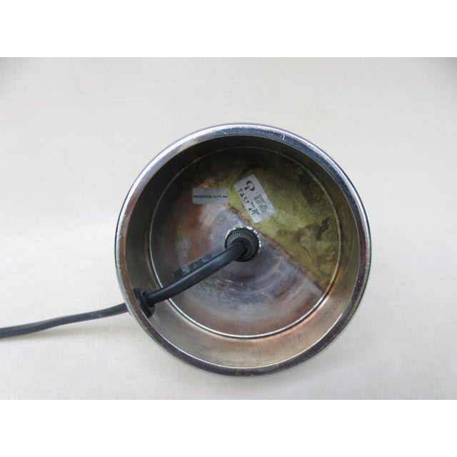 Small Space Age Table Lights in Chrome-Plating and Bubble Glass from Peill & Putzler, Set of 2 For Sale - Image 18 of 18