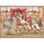 This heraldic tapestry depicts a noble jousting tournament from the end of the 15th Century. In the Middle Ages, mock...